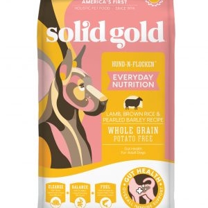 (近期優惠)Solid Gold素力高 Hund-n-Flocken 成犬乾狗糧 4lbs (到期日: 2026年8月21日)