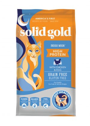 Solid Gold - Indigo Moon 素力高無穀物(抗敏)乾貓糧