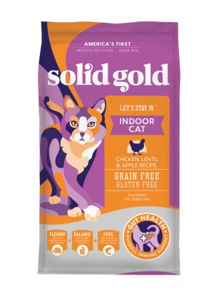 Solid Gold - Let's Stay in Indoor 素力高無穀物(室內配方)雞肉乾貓糧