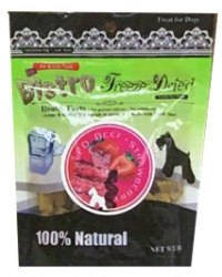 英國BT FD 脫水牛肉草莓 50g (狗用)