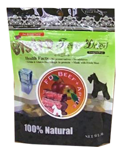 英國BT FD 脫水牛肉蘋果 50g (狗用)
