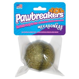 (會員優惠)購物滿$1000 免費贈送 Pawbreakers 天然有機貓草球 (特大版) (直徑:6cm-大)(原價$68)