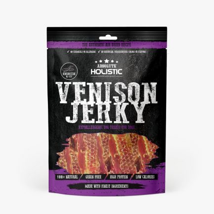 Absolute Holistic無穀物烘乾小食-鹿肉塊 100g