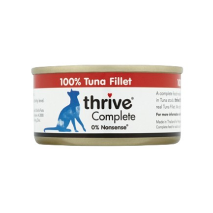 Thrive 天然貓主食罐頭 75g -吞拿魚