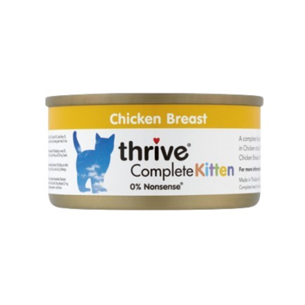 Thrive 天然貓主食罐頭 75g -幼貓雞胸肉