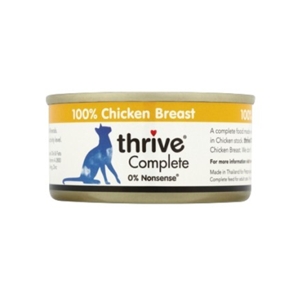 Thrive 天然貓主食罐頭 75g -雞胸肉