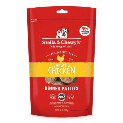 (會員優惠 買3包9折!)Stella & Chewy's Chicken (雞肉配方)凍乾生肉餅