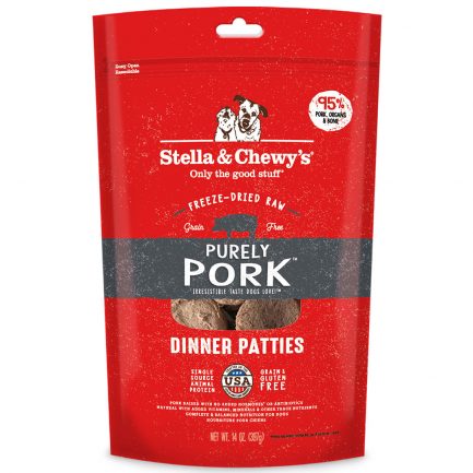 Stella & Chewy's Pork (豬肉配方)凍乾生肉餅 14oz