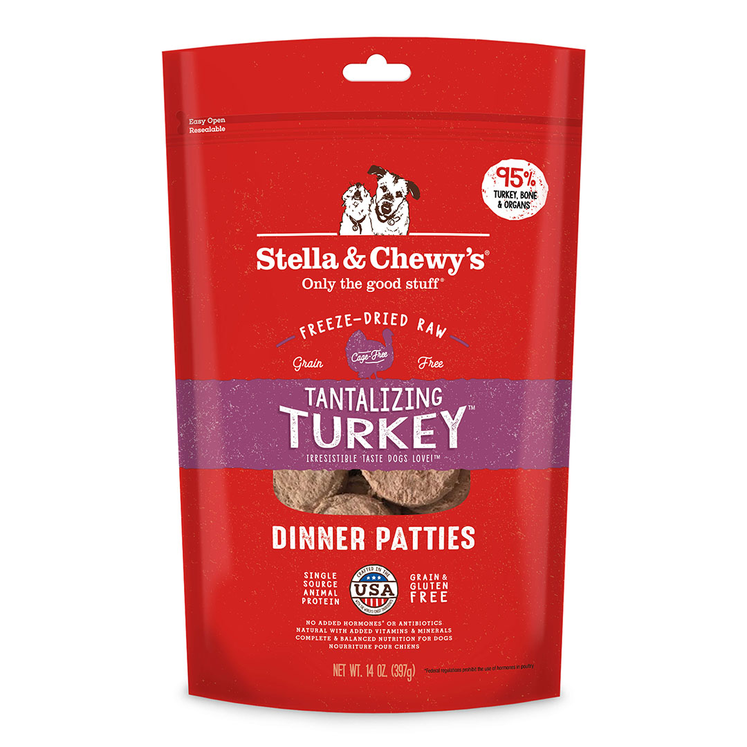 Stella & Chewy's Turkey(火雞配方)凍乾生肉餅