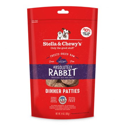 Stella & Chewy's Rabbit (兔肉配方)凍乾生肉餅