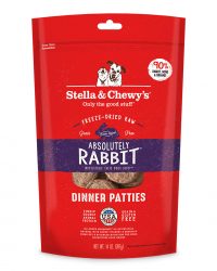 (會員優惠-購買3包或以上可以此優惠價購買)Stella & Chewy’s Rabbit (兔肉配方)凍乾生肉餅