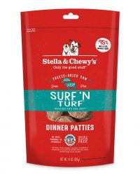 (會員優惠-購買3包或以上可以此優惠價購買)Stella & Chewy’s Surf N Turf (牛肉及三文魚配方)凍乾生肉餅