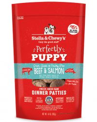 (會員優惠-購買3包或以上可以此優惠價購買)Stella & Chewy’s Puppy (狗BB牛肉及三文魚配方)凍乾生肉餅