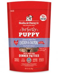 (會員優惠-購買3包或以上可以此優惠價購買)Stella & Chewy’s Puppy (狗BB雞肉及三文魚配方)凍乾生肉餅
