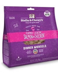(買1包)Stella & Chewy’s 凍乾生肉貓糧 – 三文魚及雞肉