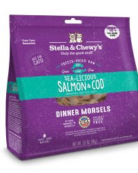 (買1包)Stella & Chewy’s 凍乾生肉貓糧 – 三文魚及鱈魚