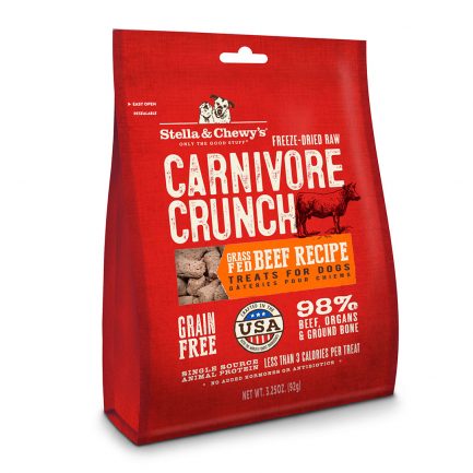 Stella & Chewy's Carnivore Crunch牛肉配方小食3.25oz