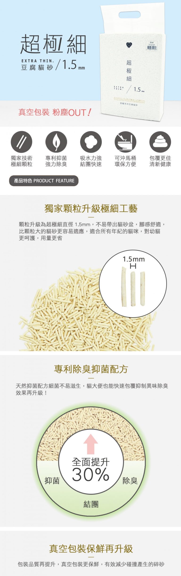 B愛寵超極細豆腐貓砂