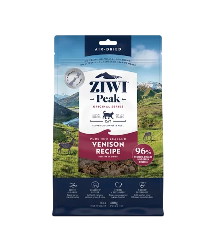 Ziwi Peak巔峰 風乾生肉貓糧 鹿肉配方 400g