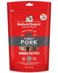 (會員優惠-購買3包或以上可以此優惠價購買)Stella & Chewy’s Pork (豬肉配方)凍乾生肉餅 14oz