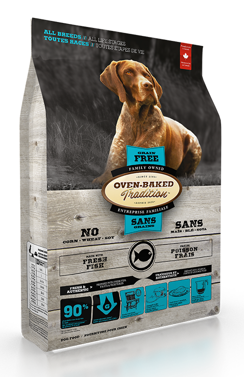 Oven-Baked Tradition Grain-Free Five-Fish Recipe Dog Food (large kibble)