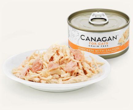 Canagan tins - Chicken with Salmon ingredients photo