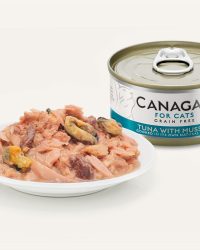 Canagan無穀物貓用主食罐頭 (Tuna with Mussels – 吞拿魚伴青口)