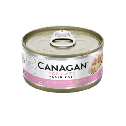 Canagan無穀物貓用主食罐頭 (Chicken with Ham - 雞肉伴火腿)