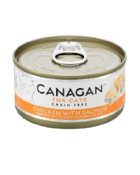 Canagan無穀物貓用主食罐頭 (Chicken with Salmon – 雞肉伴三文魚)