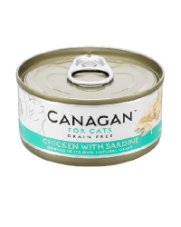 Canagan無穀物貓用主食罐頭 (Chicken with Sardine – 雞肉伴沙甸魚)