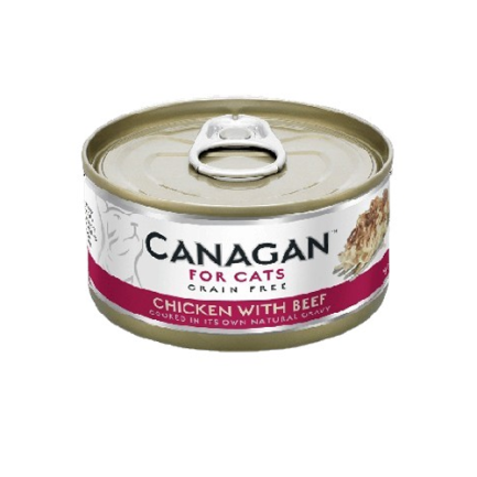 Canagan無穀物貓用主食罐頭 (Chicken with beef - 雞肉伴牛肉)