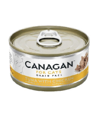 Canagan無穀物貓用主食罐頭 (Tuna with Chicken – 吞拿魚伴雞肉)