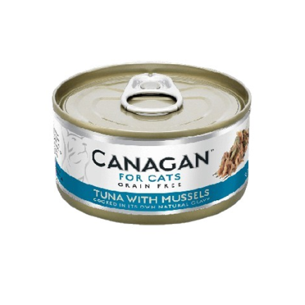Canagan無穀物貓用主食罐頭 (Tuna with Mussels - 吞拿魚伴青口)
