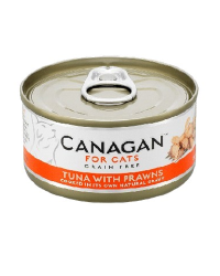 Canagan無穀物貓用主食罐頭 (Tuna with Prawns – 吞拿魚伴蝦肉)