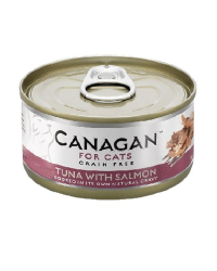 Canagan無穀物貓用主食罐頭 (Tuna with Salmon – 吞拿魚伴三文魚)