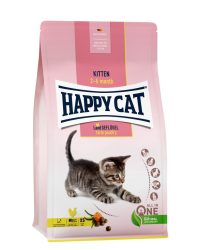 Happy Cat – Kitten Land-Geflugel (Poultry) 初生貓雞肉配方 (五星期到六個月大)