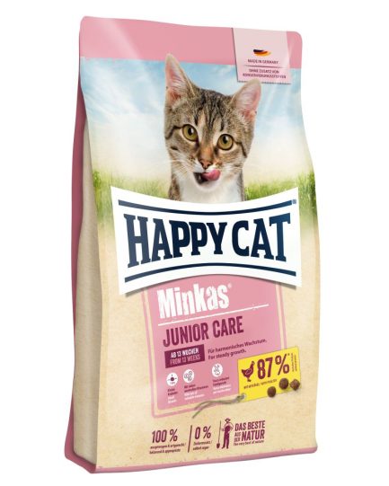 Happy Cat Pet Food Minkas Junior-Care cat food