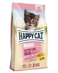 Happy Cat – Minkas Kitten Care 初生貓營養配方(五星期到六個月大)