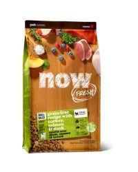 NOW FRESH!™ 無穀物小型犬成年狗糧配方(火雞, 三文魚, 鴨肉)