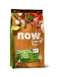 NOW FRESH!™ 無穀物小型犬老齡狗糧配方(火雞, 三文魚, 鴨肉)