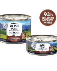 (原箱優惠)Ziwi Peak巔峰 Beef Canned Cat Food 牛肉貓用主食罐 85g/185g
