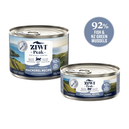 (原箱優惠)Ziwi Peak巔峰 Mackerel Canned Cat Food 鯖魚貓用主食罐