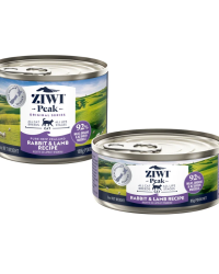 (原箱優惠)Ziwi Peak巔峰 Rabbit and Lamb Canned Cat Food 兔肉及羊肉貓用主食罐 85g/185g