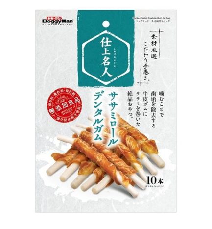 DoggyMan 雞包牛皮潔齒棒(10pcs)