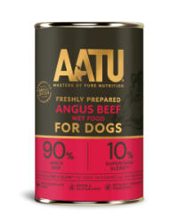AATU 天然主食狗罐頭 安格斯牛肉配方 400g