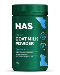 Natural Animal Solutions (NAS) Goat Milk Powder 澳洲山羊奶粉(貓狗用) 400g