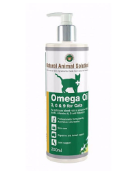 Natural Animal Solutions (NAS) Omega Oil 3,6 & 9 有機奧米加油3, 6&9(貓用) 200ml