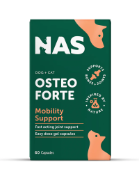 Natural Animal Solutions (NAS) OsteoForte 草本關節靈 特強止痛快(不含類固醇)(貓狗用) 60粒膠囊