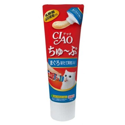 CIAO 乳酸菌 吞拿魚&帶子醬 (牙膏裝) 80g