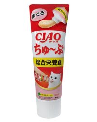 CIAO 吞拿魚醬綜合營養食(牙膏裝) 80g